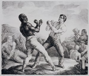 الملاكمون ، 1818 بواسطة ثيودور جيريكولت