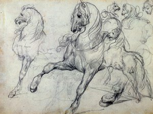 خيل بواسطة ثيودور جيريكولت