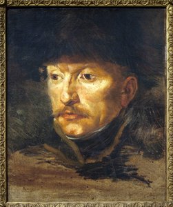 صورة الملازم ديودون. لوحة لثيودور جيريكولت (1794-1824) ، زيت على قماش ، حوالي 1812. الفن الفرنسي بواسطة ثيودور جيريكولت