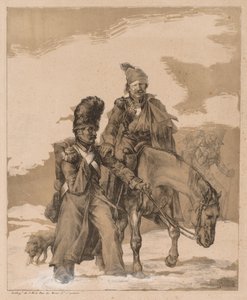 العودة من روسيا ، ج. 1818. بواسطة ثيودور جيريكولت