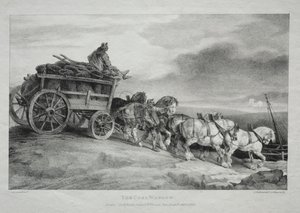 عربة الفحم ، 1821. بواسطة ثيودور جيريكولت