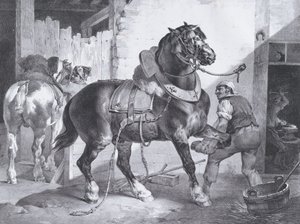 الحداد الفرنسي 1822. بواسطة ثيودور جيريكولت