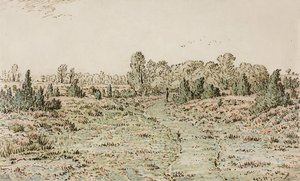 ممر المشاة في باربيزونير ، 1864 بواسطة بيير إتيان ثيودور روسو