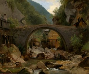 تيار الجبل في أوفيرني 1830.