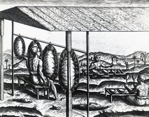 الآلات الموسيقية الجاوية ، بواسطة تيودور دي بري (1528-1598) ، نقش بواسطة تيودور دي بري