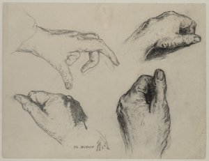 دراسة اليدين (وجه)