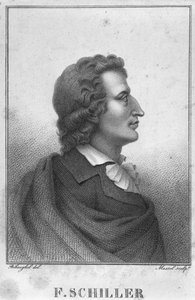 فريدريش شيلر (1759-1805) منقوش من قبل ماسول (ت 1831) (النقش) (وزن الصورة)