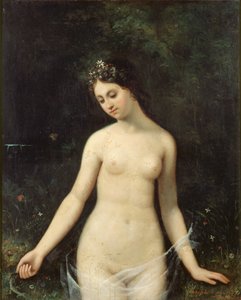 شابة عارية ، 1831. بواسطة Theophile Gautier
