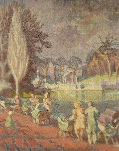 The Serpentine in Spring ، هايد بارك ، لندن