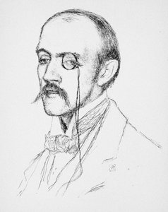 صورة هنري دي رينييه ، ج. 1898 بواسطة Théo van Rysselberghe