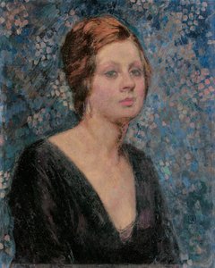 صورة لعيد الحب Tessier ، 1914 بواسطة Théo van Rysselberghe