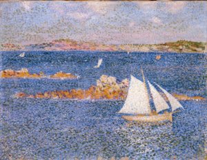 بالقرب من صخور Per-Kiridec بواسطة Théo van Rysselberghe