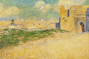 باب المنصور في مكناس ، المغرب بواسطة Théo van Rysselberghe