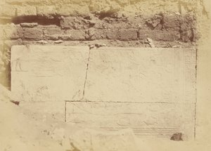 سقارة ، نقوش مقبرة بتاح مسيس بواسطة Théodule Devéria