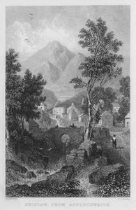 Skiddaw ، من Applethwaite (نقش) بواسطة توماس (بعد) ألوم