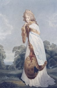 إليزا فارين ، كونتيسة ديربي (1759-1829) ، نقش بقلم فرانشيسكو بارتولوزي (1727-1815) ، نشره بول وجيفريز بواسطة توماس (بعد) لورانس