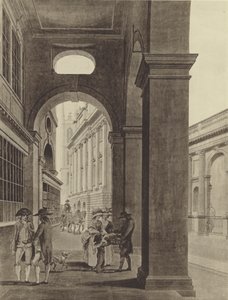 بنك إنجلترا من Royal Exchange Arcade بواسطة توماس (بعد) مالتون