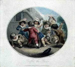 بوفيه الدب ، نقش تشارلز نايت (1743 - 1826) ، حانة. بواسطة JF Tomkins