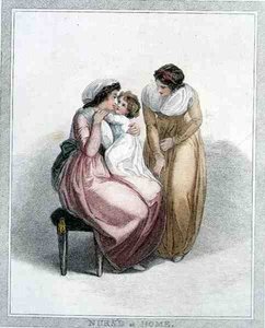 Nurs'd at Home ، نقش بواسطة جوزيف ستروت (1749-1802) ، حانة. بواسطة L. Jeffreys