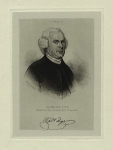 Eliphalet Dyer (حفر) بواسطة توماس أديس (بعد) Emmet
