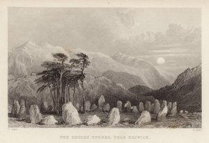 The Druids Stone بالقرب من كيسويك بواسطة توماس ألوم