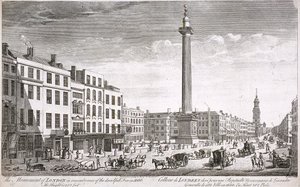 فيش ستريت هيل ، لندن ، c1750 بواسطة توماس باولز