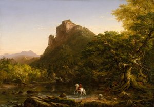 الجبل فورد ، 1846. بواسطة توماس كول