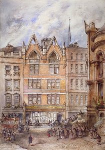 شارع Gracechurch ، مدينة لندن ، 1882.