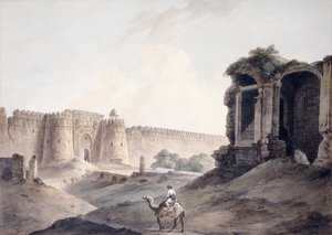 The Purana Qila ، دلهي ، بواسطة توماس دانييل
