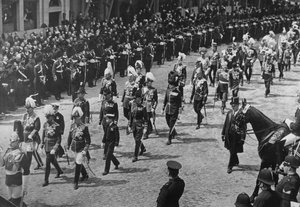 جنازة إدوارد السابع ، 1910