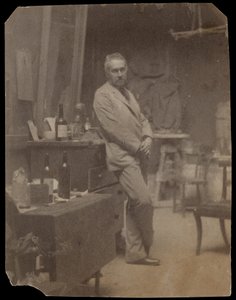 بورتريه ذاتي ، 1889-94. ، 1889-94. بواسطة توماس إيكنز