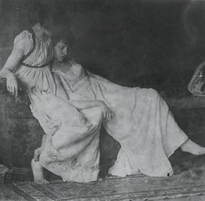 نماذج غير معروفة في الأزياء اليونانية ، ج. 1883. بواسطة توماس إيكنز