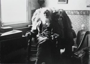 والت ويتمان في كامدن ، نيوجيرسي ، ج. 1891. بواسطة توماس إيكنز