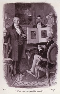 رسم توضيحي للمرأة ذات الرداء الأبيض بواسطة ويلكي كولينز (ليثو) بواسطة توماس أير ماكلين