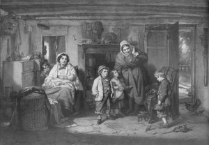 The Mitherless Bairn، c1893، 1911 بواسطة توماس فايد