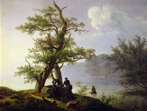 الطيور المائية الصيد ، 1828