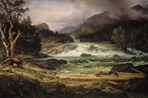 Labrofossen قرب Kongsberg