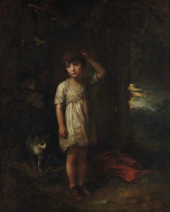 صبي مع قطة - صباح 1787. بواسطة توماس غينزبورو