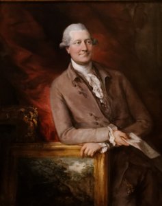 صورة لجيمس كريستي (1730 - 1803) بواسطة توماس غينزبورو