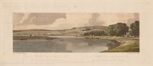 مجموعة مختارة من عشرين من أكثر المناظر الخلابة في باريس: منظر Belle Vue & Pont de Sêve مأخوذ من الشرفة بالقرب من Pont de St. بواسطة فريدريك كريستيان لويس
