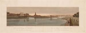 مجموعة مختارة من عشرين من أكثر المناظر الخلابة في باريس: منظر لقرية Chaillot ، مأخوذة من Pont de la Concorde بواسطة فريدريك كريستيان لويس