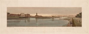 مجموعة مختارة من عشرين من أكثر المناظر الخلابة في باريس: منظر لقرية Chaillot ، 1803 بواسطة توماس غيرتين