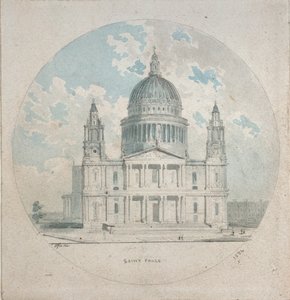 كاتدرائية القديس بولس ، c1790 بواسطة توماس غيرتين