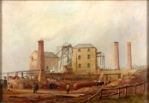 هارتلي كوليري بعد الكارثة ، 1869 بواسطة توماس إتش هير