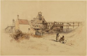 The B Pit، Fawden Colliery بواسطة توماس إتش هير