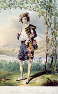 ملكة جمال Woolgar مثل دوق ألبرت في `` The Phantom Dancers &39;&39; ، نقشها D. Fabronius ، 1847 بواسطة توماس هارينجتون ويلسون