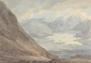 منظر من Skiddaw فوق Derwentwater بواسطة توماس هيرن