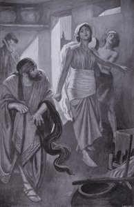 برسيوس أمسك برسيوس الطاحونة اليدوية الحجرية (ليثو)