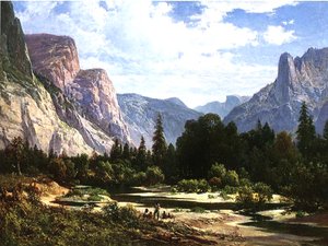 استراحة الهنود Piute ، 1866 بواسطة توماس هيل