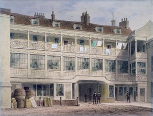 بيل سوفاج يارد ، لودجيت هيل ، لندن ، c1850 بواسطة توماس هوسمر شيبرد